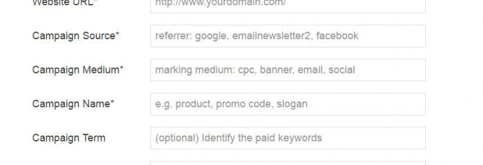 effin utm tracking code builder