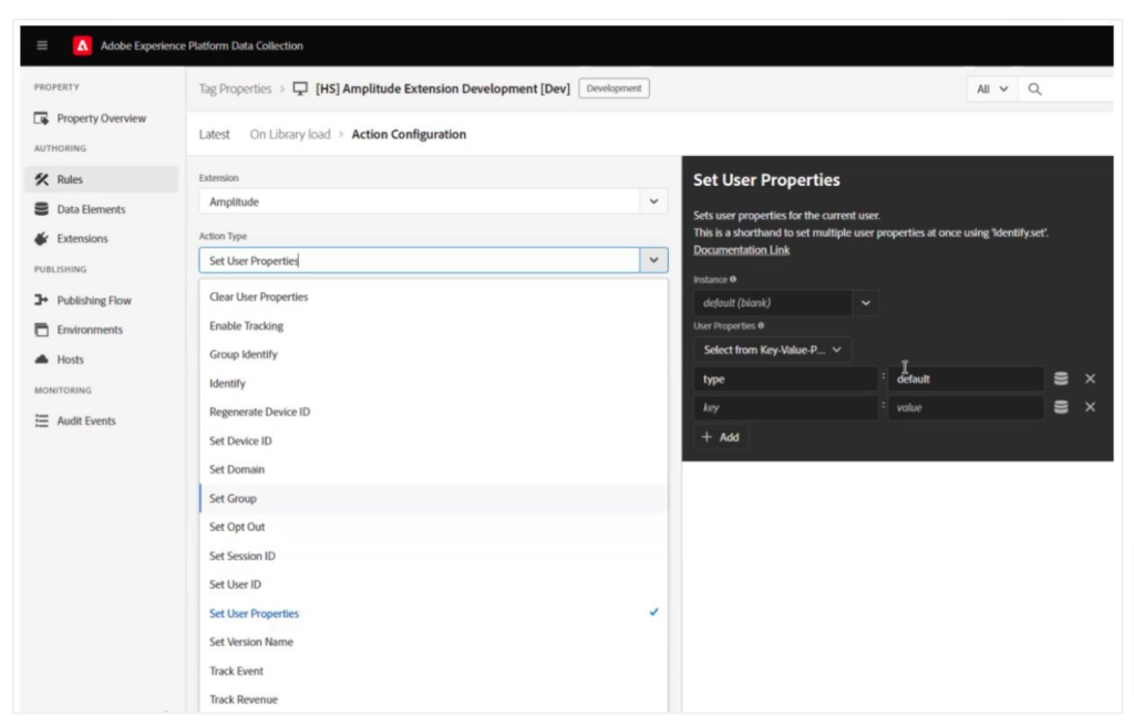 Amplitude Adobe Launch Extension